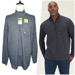 Ariat | Men | Rebar Foundation Quarter Zip Long Sleeve Work Shirt | Size Large